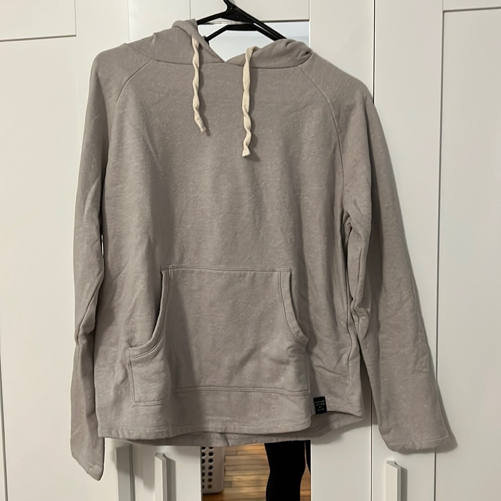 Textured gray hoodie from United By Blue